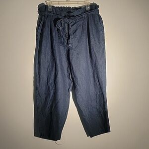 Loft Plus Woman's Elastic High Waist Jeans, Size: 16